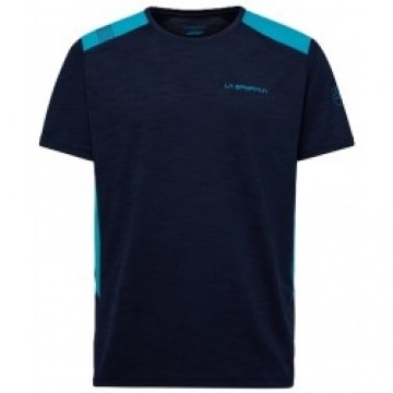 La Sportiva Krekls EMBRACE T-Shirt M XXL Deep Sea/Tropic Blue