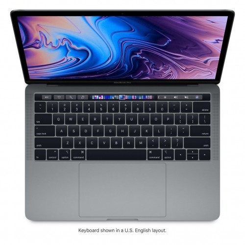Apple MacBook Pro 2019 Retina 13" 4xUSB-C - Core i7 2.8GHz / 16GB / 512GB SSD - SPACE GRAY (Atjaunināts, stāvoklis labi) image 1