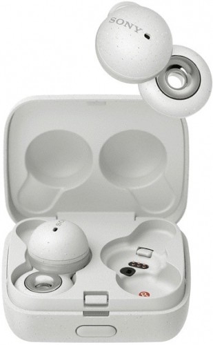 Sony wireless earbuds LinkBuds WF-L900, white image 1