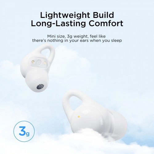 TWS Joyroom JR-TS2 Cozydots Series wireless headphones with active noise reduction, Bluetooth 5.3 - white image 5