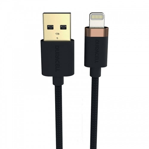 Duracell USB-C cable for Lightning 1m (Black) image 1