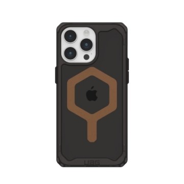 UAG Plyo MagSafe case for iPhone 15 Pro Max - black and brown