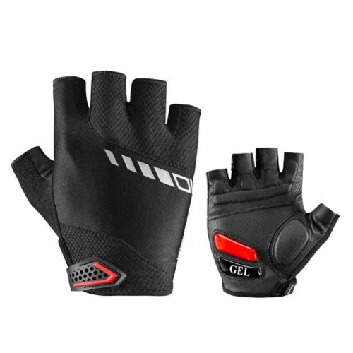Rockbros S143-BK XXL cycling gloves with gel inserts - black image 2