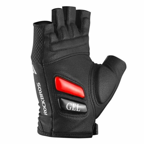 Rockbros S143-BK XXL cycling gloves with gel inserts - black image 3