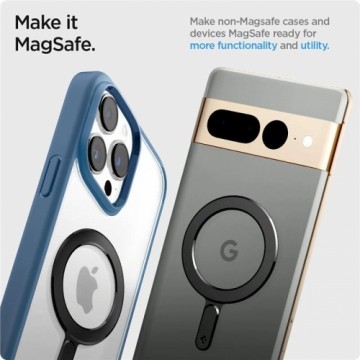 Spigen OneTap Ring Magnetic case with MagSafe - black