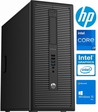 HP EliteDesk 800 G1 MT i7-4770 8GB 256GB SSD 2TB HDD Windows 10 Professional