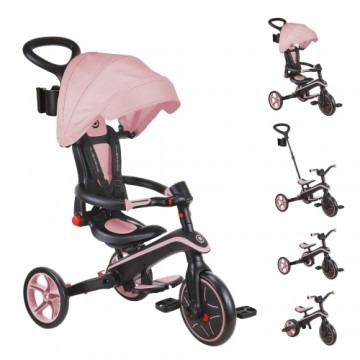 GLOBBER tricycle Explorer Trike Foldable 4in1, deep pastel pink, 732-210