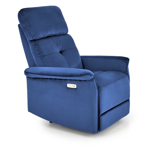 Halmar SEMIR leisure chair, d.blue image 1
