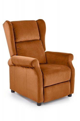 Halmar AGUSTIN 2 leisure chair cinnamon image 1