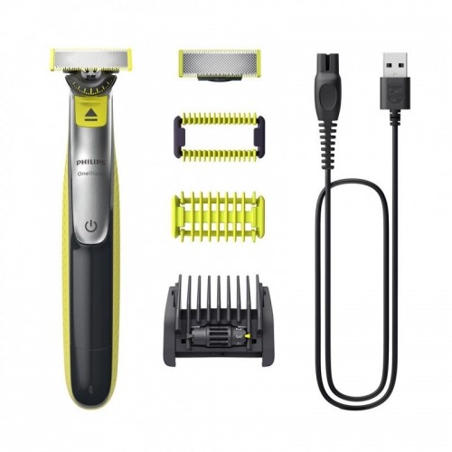 Philips   Philips OneBlade Face + Body QP2834/20, 1x Original blade, 1x 360 blade, 5-in-1 comb (1,2,3,4,5 mm), 60 min run time/4hour charging image 1