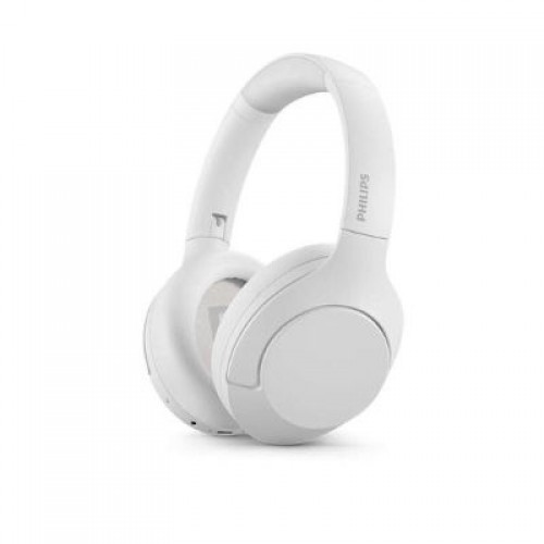 Philips   Philips Wireless headphones TAH8506WT/00, Noise Cancelling Pro, Up to 60 hours of play time, Touch control, Bluetooth multipoint, White image 1