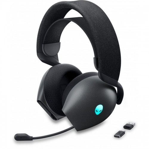Dell   Alienware Dual Mode Wireless Gaming Headset - AW720H (Dark Side of the Moon) image 1