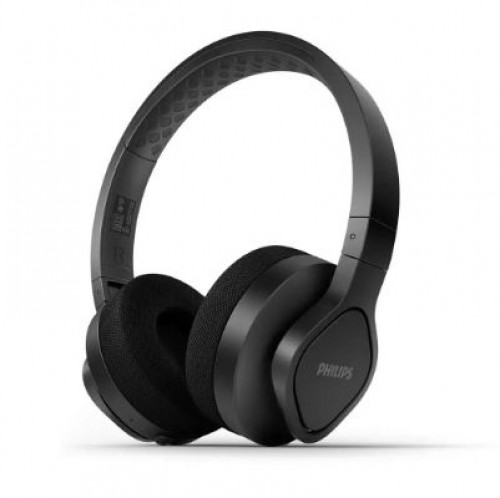 Philips   Philips Wireless sports headphones TAA4216BK/00, Washable ear-cup cushions, IP55 dust/water protection image 1