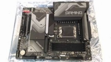 Gigabyte   SALE OUT.  Z790 GAMING X AX 1.0 M/B | Z790 GAMING X AX 1.0 M/B | Processor family Intel | Processor socket  LGA1700 | DDR5 DIMM | Memory slots 4 | Supported hard disk drive interfaces 	SATA, M.2 | Number of SATA connectors 6 | Chipset Z790 Expr