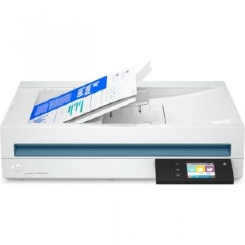 HP   HP ScanJet Pro N4600 fnw1 Scanner - A4 Color 600dpi, Flatbed Scanning, Automatic Document Feeder, Auto-Duplex, OCR/Scan to Text, 40ppm, 10000 pages per day image 1