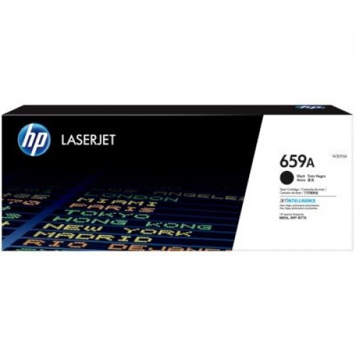 HP   HP 659A Black Toner, 16000 pages, for HP Color LaserJet Enterprise M856dn, M856x image 1