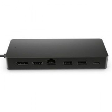 HP   HP Universal USB-C Multiport Travel Hub 65W – 2 x USB 3.2, 2 x USB-C, 1 x DP, 1 x HDMI, 1 x RJ-45, 1 year