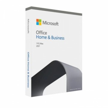 Microsoft   Microsoft Office Home and Business 2021 T5D-03511 FPP, 1 PC/Mac user(s), EuroZone, English, Medialess, Classic Office Apps