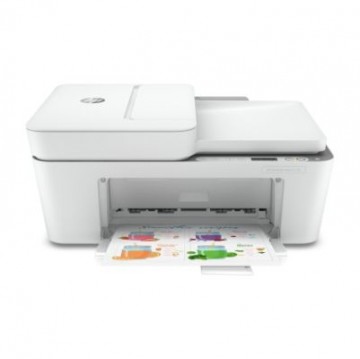 HP   HP DeskJet Plus 4120e HP+ AIO All-in-One Printer - A4 Color Ink, Print/Copy/Scan/Mobile Fax, Automatic Document Feeder, WiFi, 8.5ppm, 100-300 pages per month