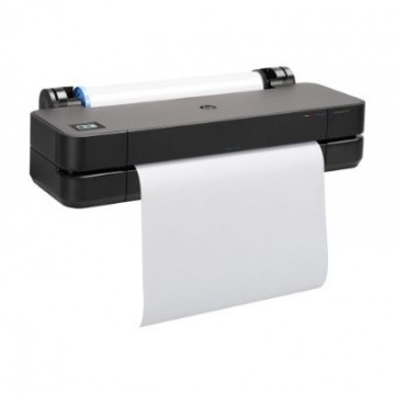 HP   DesignJet T230 Printer/Plotter - 24" Roll/A4,A3,A2,A1 Color Ink, Print, Sheet Feeder, Auto Horizontal Cutter, LAN, WiFi, 35 sec/A1 page, 68 A1 prints/hour