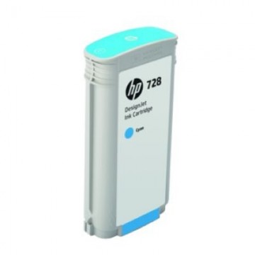 HP   HP 728 Cyan Ink Cartridge, 130ml, for HP DesignJet T730, DesignJet T830, DesignJet T830