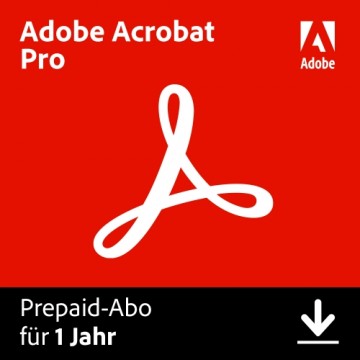 Adobe Acrobat Pro |1 Jahr | PC/Mac