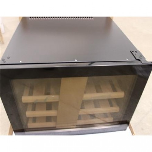 SALE OUT.  Caso WineSafe 18 EB Black Wine cooler, Built-in, 60W, G, 1385kWh/a, capacity 18 bottles, black Caso Wine cooler WineSafe 18 EB Energy efficiency class G Built-in Bottles capacity 18 bottles Cooling type Compressor technology Black REFURBISHED,  image 1