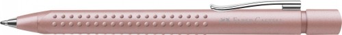 Lodīšu pildspalva Faber-Castell Grip 2011 XB metāliski rozā image 1