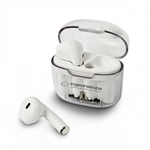 Austiņas In-ear Bluetooth Esperanza EH237W Balts image 1