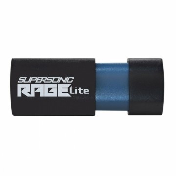 USB Zibatmiņa Patriot Memory Supersonic Rage Lite Melns Melns/Zils 32 GB