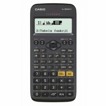 Zinātniskais kalkulators Casio FX-350CEX Melns