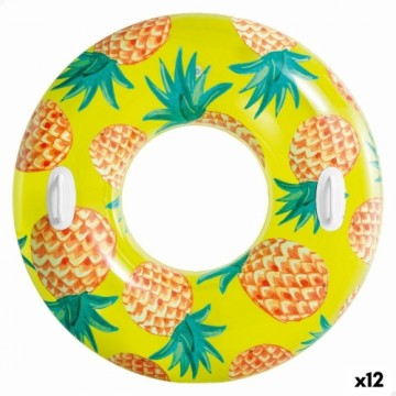 Надувной круг Пончик Intex Tropical Fruits Ø 107 cm (12 штук)