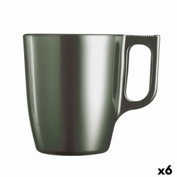 Чашка Luminarc Flashy Зеленый Cтекло 250 ml (6 штук)