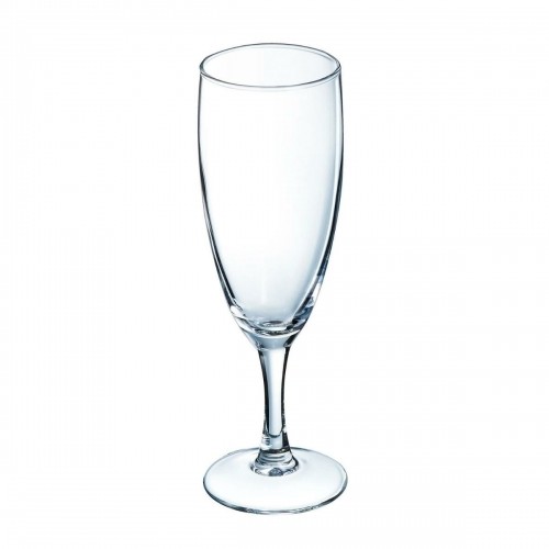 Šampanieša glāze Luminarc Elegance Caurspīdīgs Stikls 170 ml (24 gb.) image 1