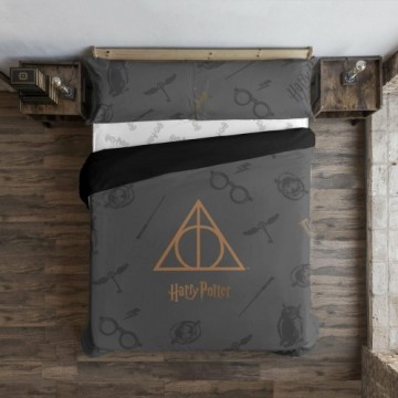 Ziemeļu pārvalks Harry Potter Deathly Hallows Daudzkrāsains 155 x 220 cm Gulta 90