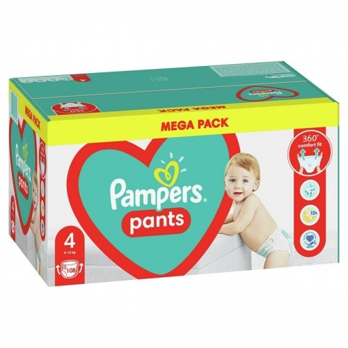 Одноразовые подгузники Pampers Pants 4 (108 штук) image 1