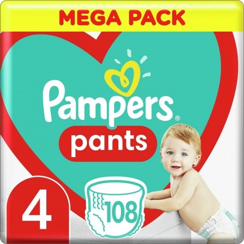Одноразовые подгузники Pampers Pants 4 (108 штук) image 2