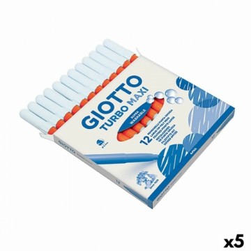 Flomasteru Komplekts Giotto Turbo Maxi Oranžs (5 gb.)