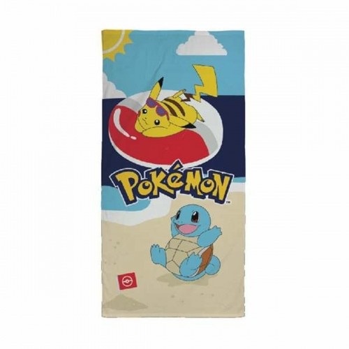 Pokemon Pludmales dvielis Pokémon Daudzkrāsains 100 % poliesters image 1