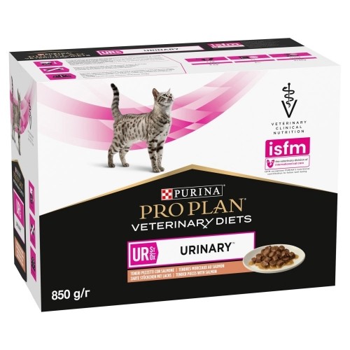 Purina Nestle PURINA Pro Plan Veterinary Diets UR St/Ox Urinary - wet cat food - 10 x 85g image 1