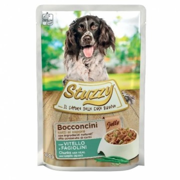 Agras Pet Foods STUZZY Chunks with veal and green beans - wet dog food - 100 g