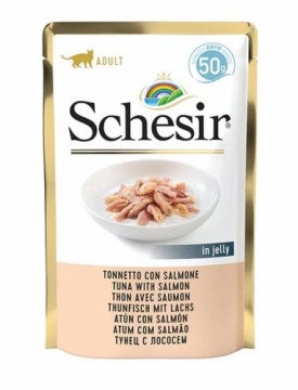 Agras Pet Foods SCHESIR in jelly Tuna with salmon - wet cat food - 50 g