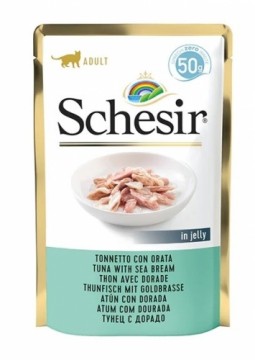 Agras Pet Foods SCHESIR in jelly Tuna with sea bream - wet cat food - 50 g