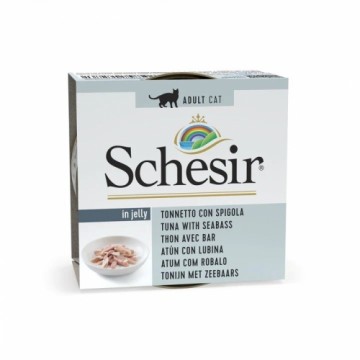 Agras Pet Foods SCHESIR in jelly Tuna with sea bass - wet cat food - 85 g