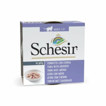 Agras Pet Foods SCHESIR in jelly Tuna with grouper  - wet cat food - 85 g