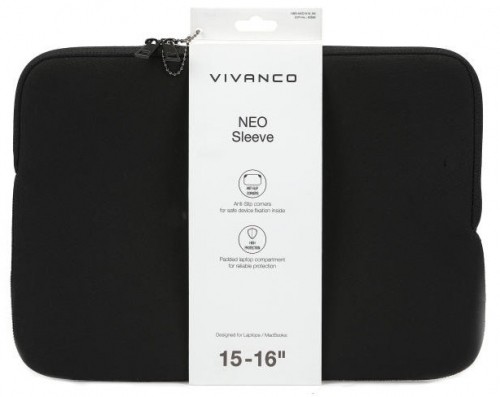 Vivanco notebook bag Neo 15-16", black image 5