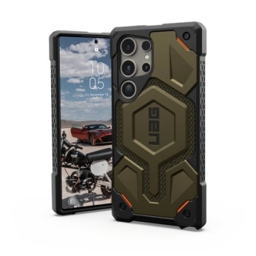 UAG Monarch Pro case for Samsung Galaxy S24 Ultra with magnetic module - green Kevlar