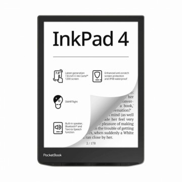 Elektroniskā Grāmata PocketBook InkPad 4 PB743G Melns 32 GB