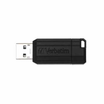 USB Zibatmiņa Verbatim 49064 Atslēgu ķēde Melns 32 GB