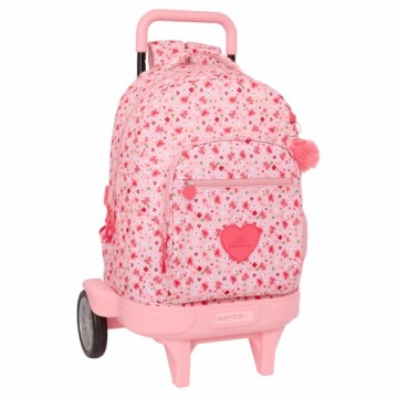 Vicky MartÍn Berrocal Школьный рюкзак с колесиками Vicky Martín Berrocal In bloom Розовый 33 X 45 X 22 cm
